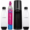 SodaStream Terra čierny + 2 fľaše Fuse 1 l + plyn