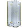 MEXEN/S - Lima Duo Lima Duo sprchovací kút 100 x 90, transparent, zlatý 856-100-090-50-00-02