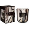 Bartek Candles Vonná sviečka v skle Black Marble 150 g