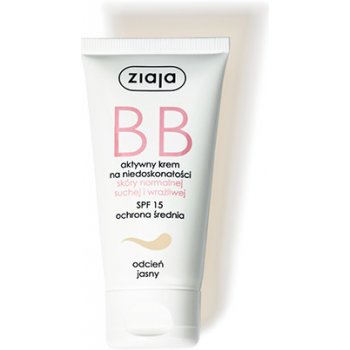 Ziaja BB Cream Normal and Dry Skin bb krém pro normální a suchou pleť SPF15 Light 50 ml