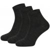 Ponožky Zulu Diplomat Merino Mid 3-pack Veľkosť ponožiek: 35-38 / Farba: tmavosivá
