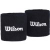 Potítko Wilson, U TERRY LOGO WRISTBANDS Čierna,Biela, UNI