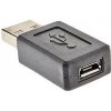 PremiumCord USB redukce micro USB B/Female - USB A/Male kur-19