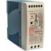 Napájací zdroj na DIN lištu Mean Well MDR-60-24, spínaný, 60 W, 24 V, 2,5 A