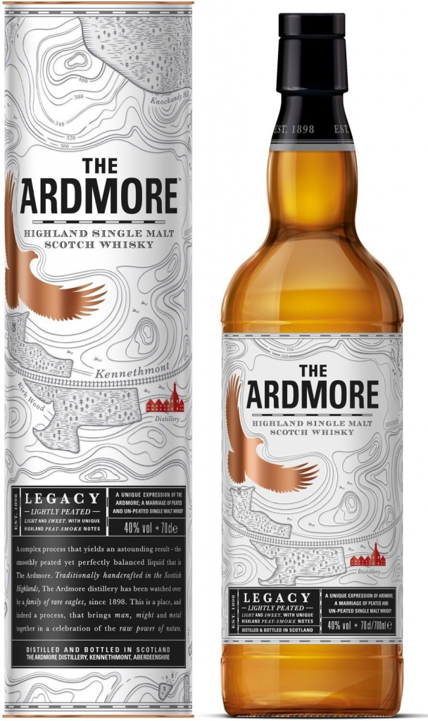 The Ardmore Legacy 40% 0,7 l (tuba)