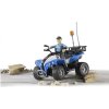 Bruder 63010 Policajná štvorkolka s figúrkou policajta 63010 - Model