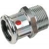 Redukce kolík ocel Sanha vnější závit 22 mm x 3/4 ''