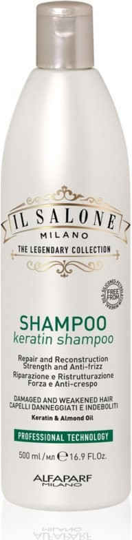 Alfaparf Milano Il Salone Milano Keratin obnovujúci šampón pre poškodené vlasy 500 ml