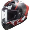 Moto prilba LS2 FF805 Thunder C Racing1 Gloss Red White - S (55-56)