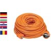 Kábel predlžovací 20m oranžový