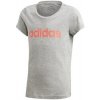 adidas Tričká s krátkym rukávom YG Essentials Linear Tee Šedá