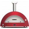 Alfa Forni Moderno 5 Pizze Hybrid Antik Rot