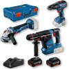 Bosch Náradie - 7-dielna súprava AKU náradia, batérií a nabíjačky 0615990N42
