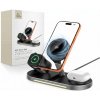 Tech-Protect A51 3in1 MagSafe bezdrôtová nabíjačka na mobil / Apple Watch / AirPods 25W, čierna