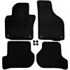J&J Textilné gumové koberce PREMIUM+ VW Golf V/VI 2003-2012 4ks