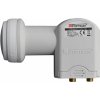 Satelitný konvertor TWIN OPTICUM LTP-04H, 0,1dB