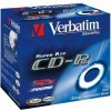 Verbatim CD-R, 43326, DataLife PLUS, 1-pack, 700MB, 52x, 80min., Crystal, jewel box, CENA ZA KUS