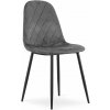 Stolička ASTI - tmavosivý zamat x 1 9401 71 00 00