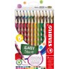Pastelky STABILO EASYcolors pre ľavákov - 24 kusov sada