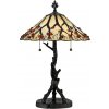 Elstead | Quoizel QZ-WHISPERING-TL-VB - Stolná lampa WHISPERING 2xE27/60W/230V | ED0896