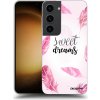 Picasee silikónový prehľadný obal pre Samsung Galaxy S23 5G - Sladké sny