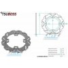 Tsuboss Kotúč brzdový (220/105/4D) - Honda FMX650 / 05-08 + FX650 Vigor / 99-03 + NX650 Dominator / 92-02 + SLR650 / 96-99 + XL250S / 88-91
