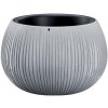 Kovotvar Kvetináč BETON Bowl, 29/19x20 cm, sivý