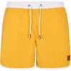 Pánske kúpacie kraťasy Urban Classics Retro Swimshorts - white/magicmango S