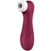 Pulzačný a vibračný stimulátor klitorisu Pro 2 Generation 3 - Satisfyer (Wine Red)