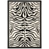Alfa Carpets Zebra Black white Biela