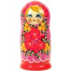 Matrioška ruská 22cm 7ks (Ruská matrioška Bytové Dekorácie)