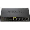 D-Link DES-1005P 5-port 10/100 switch, 4xPoE+,60W DES-1005P/E