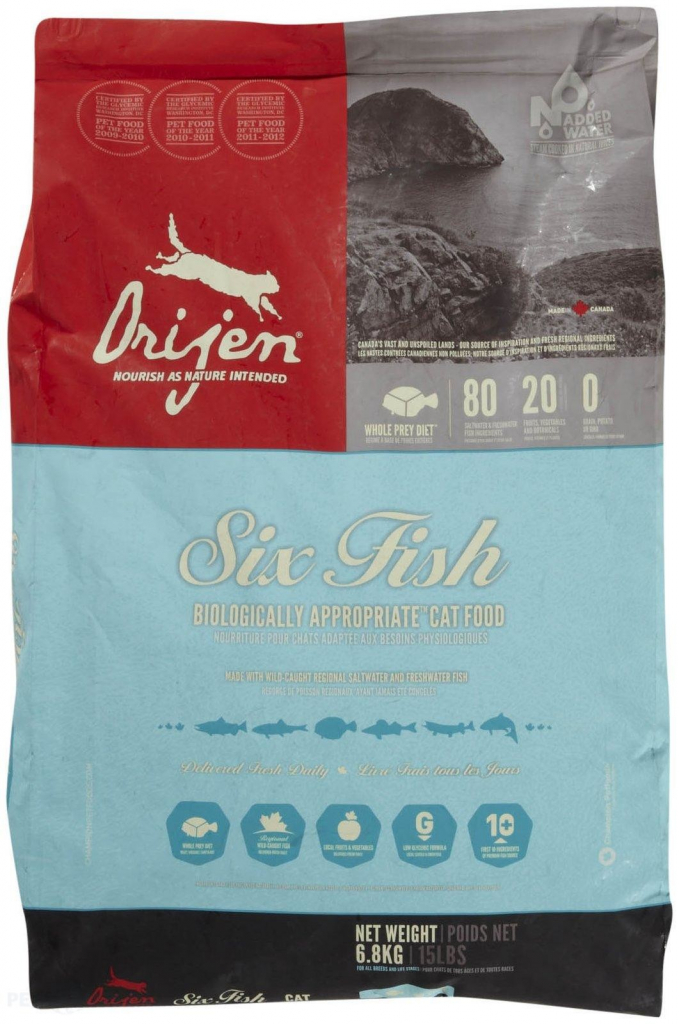 Orijen Adult 6 Fish Dog 2,27 kg