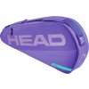 Tenisová taška Head TOUR RACQUET BAG S Fialová,Tyrkysová