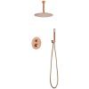 Imex TOP termostatický podomietkový sprchový set kartáčované ružové zlato IME GTQ038/ORC