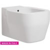 Hopa GLAZE Bidet závesný, 36x52x31cm, Biela KEAZGLBI