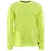 Triko CRAFT PRO Hypervent LS Wind Top žlutá XL