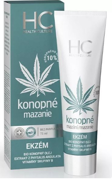 Health Culture konopné mazání ekzém 75 ml