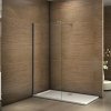 H K - PURE WALL F1 100 Sprchová zástena WALK IN 100x200, 8 mm sklo PUREWALLF1100SET