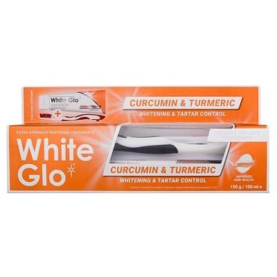 White Glo Curcumin & Turmeric zubní pasta 150 g