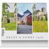 Hrady a zámky 2026 - stolní kalendář