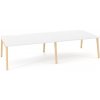 Interier-Ricany Pracovné stoly Bench ALFA ROOT 320x160cm, biely