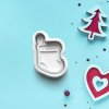 Adventný kalendár - Vykrajovátko s pečiatkou