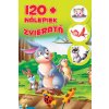 Zvieratá + 120 nálepiek - Kolektív