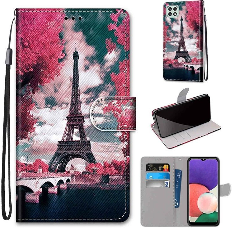 Púzdro Trendy Cross case Paris – Samsung Galaxy A22 5G