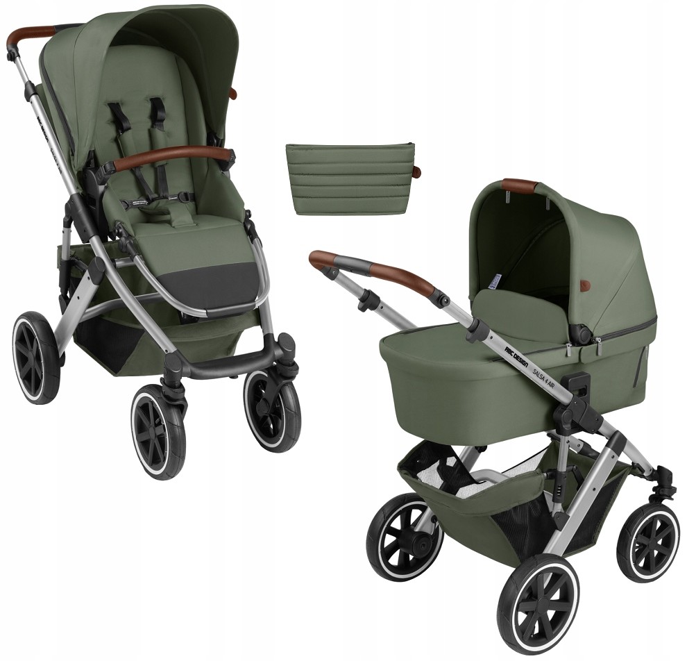 ABC Design Salsa 4 Air olive 2024 + adaptér pro autosedačku