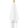 AppleKing náhradný hrot so zlatou špičkou pre Apple Pencil 1 / 2 / USB-C / Pro - štýl 4.0 - biely - možnosť vrátiť tovar ZADARMO do 30tich dní