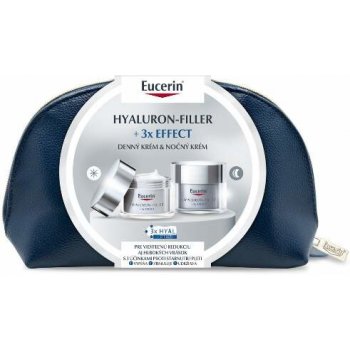 Eucerin Hyaluron-Filler+ 3x Effect denný a nočný krém 50 ml + 50 ml darčeková sada