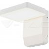 Nástenné LED svietidlo 17W biele štvorcové 4000K IP65 VT-11020 (V-TAC)