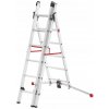 Rebrík Hailo hliníkový 3 x 6